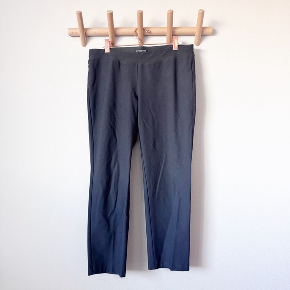 Eileen Fisher stretch crepe Straight Leg Pants - Picture 2 of 10